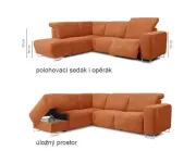 VARIANTA ROHU na obrázku - LEVÝ ROH