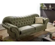Sheffield: Pohovka 3M green