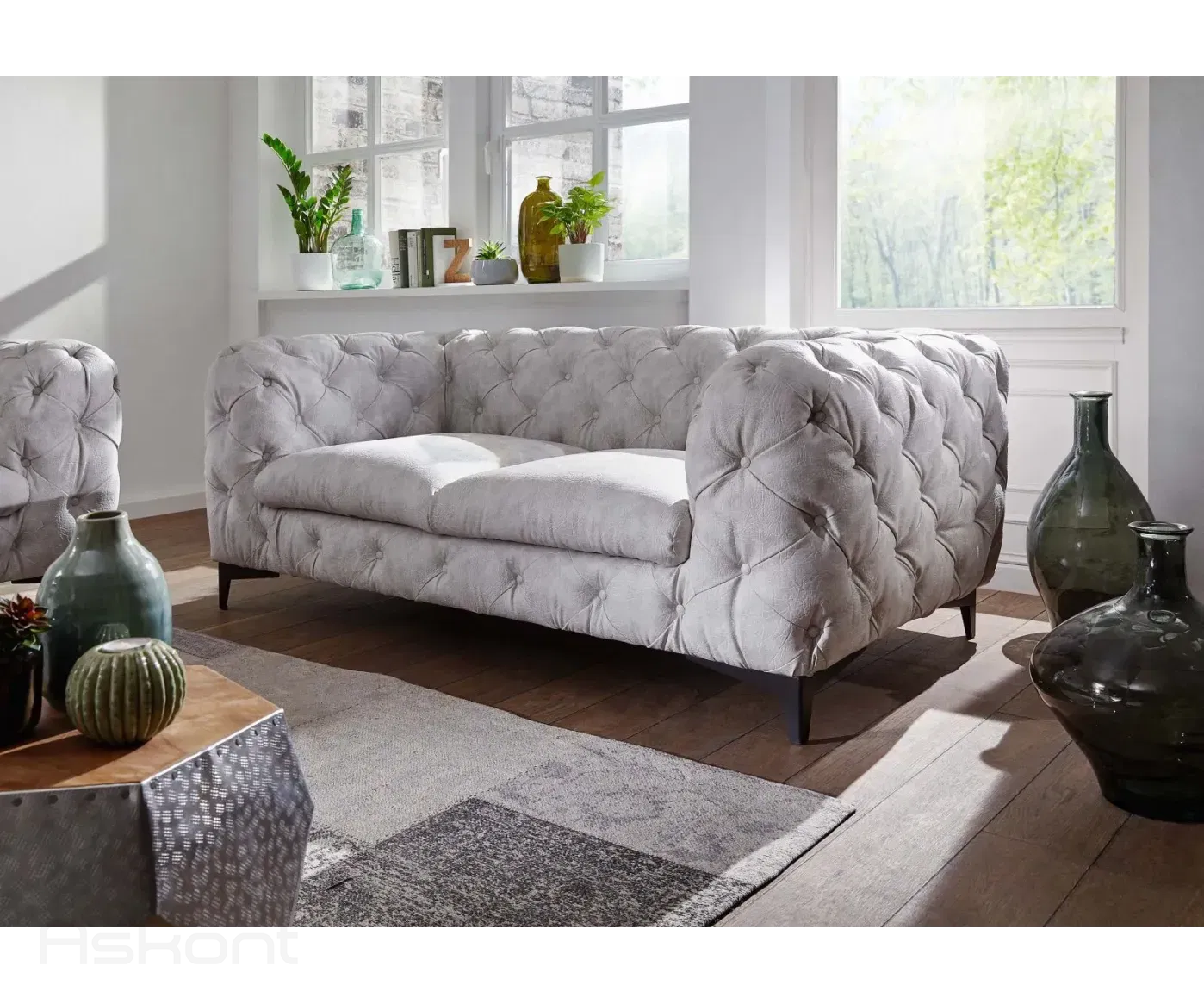 Chelsea: Pohovka 2M light gray
