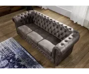Chesterfield Oxford: Pohovka 3M Dark Brown