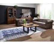 Chesterfield Oxford: Pohovka 3M Dark Brown