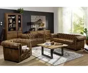 Chesterfield Oxford: Pohovka 2M Brown