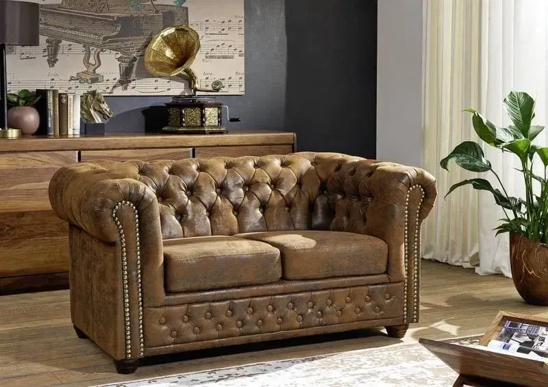 Chesterfield Oxford: Pohovka 2M Brown