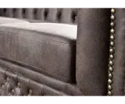 Chesterfield Oxford: Pohovka 2M Dark Brown