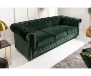 Chesterfield Oxford: Pohovka 3M dark green forest