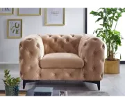 Chelsea: Křeslo 1M dark beige