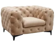 Chelsea: Křeslo 1M dark beige