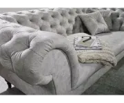 Chesterfield Preston: Pohovka 3M Light Gray