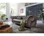 Chesterfield Preston: Pohovka 3M brown grey