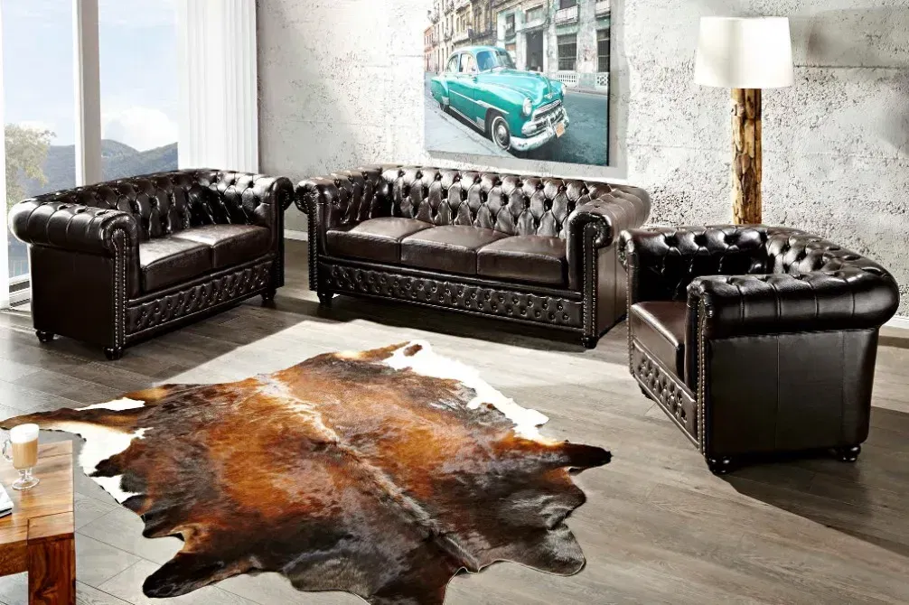 Chesterfield Oxford: sedací souprava 3+2+1