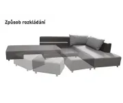 Split Etna 91: Sedací souprava na každodenní spaní