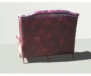 ASKONT Chesterfield Harold 2M Kožená pohovka