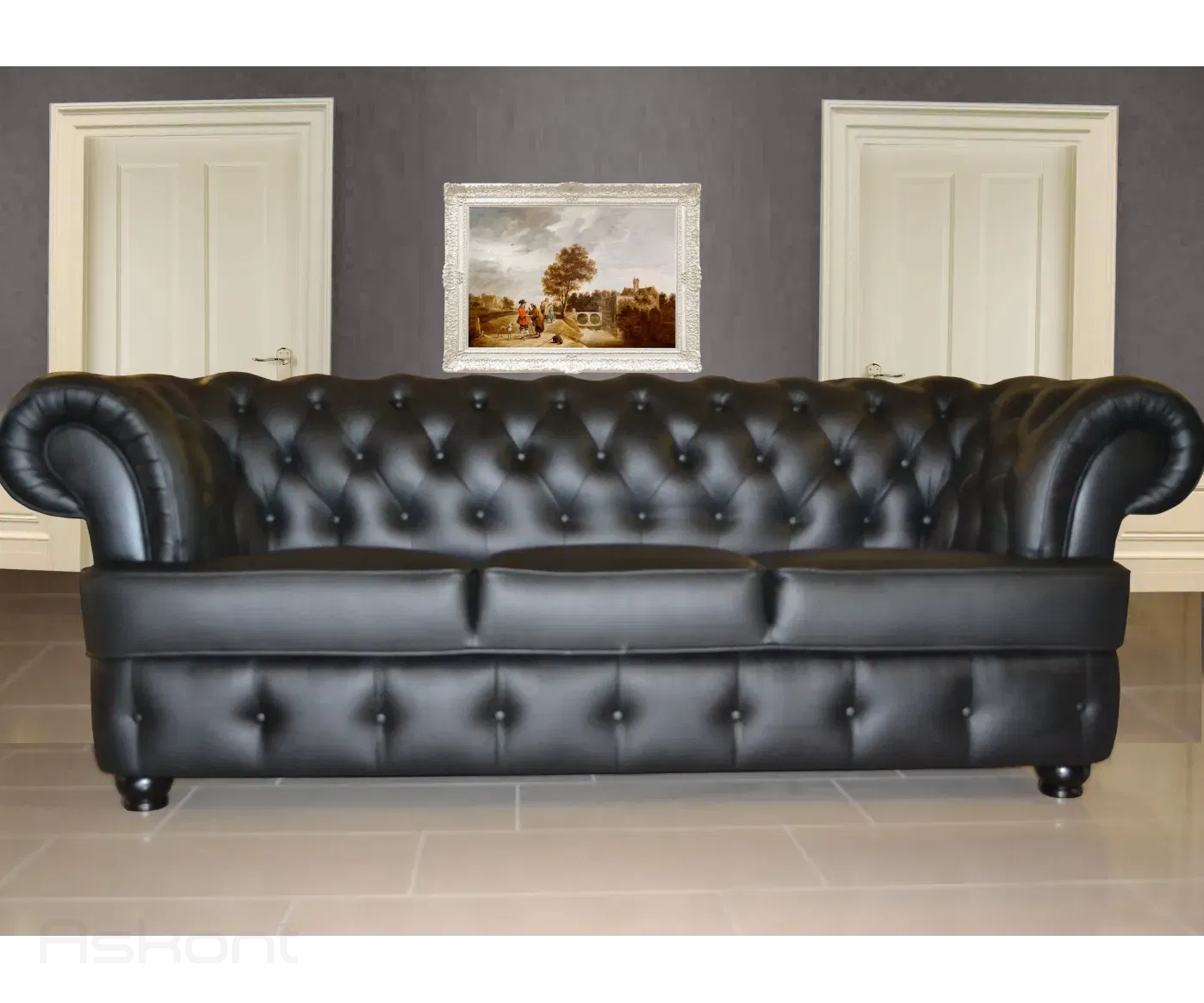 Chesterfield Winchester: Pohovka pro 3 osoby