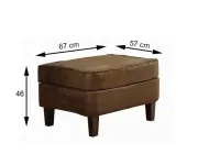 Chesterfield Solvey: Taburet