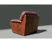 Rajko 1M: Kožené křeslo brownish