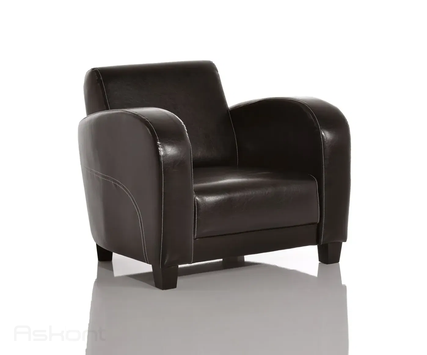 ASKONT Antis Antique Brown Křeslo